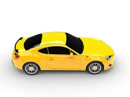 algemeen geel sport- auto - top visie foto