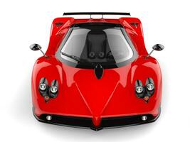 roos rood concept super sport- auto - voorkant visie foto