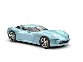 baby blauw super sport- concept auto foto