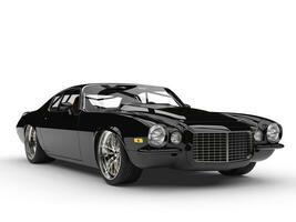 toonhoogte zwart wijnoogst klassiek Amerikaans auto foto