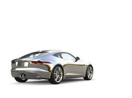 modern sport- concept auto - staart visie - chroom foto