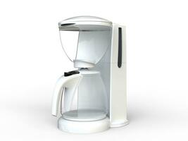 modern wit koffie maker foto