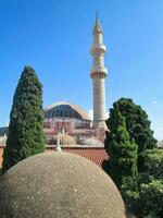 middeleeuws moskee, rhodes foto
