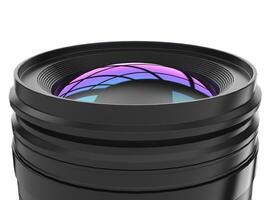 modern foto lens - detailopname schot