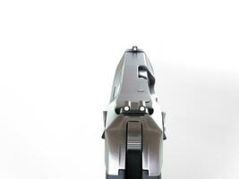 compact semi automatisch pistool - fps visie foto