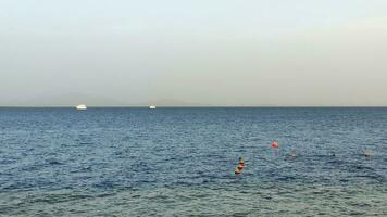 rood zee in zomer, Egypte behang foto