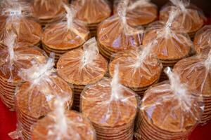 verpakt stroopwafels net zo cadeaus foto