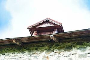 fotografie Aan thema uitstekend gebouw mooi steen oud water molen foto