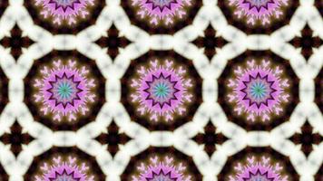 abstracte kleurrijke symmetrische caleidoscoop foto