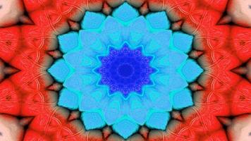 abstracte kleurrijke symmetrische caleidoscoop foto