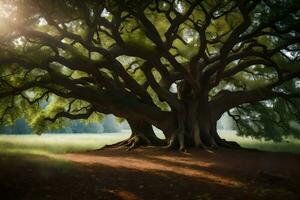 de boom van leven door James Harrison. ai-gegenereerd foto