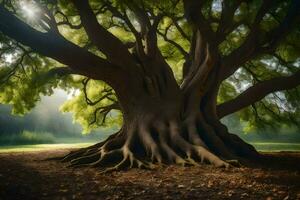 de boom van leven door James Harrison. ai-gegenereerd foto