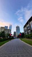 straattaferelen rond Charlotte, North Carolina foto