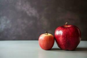 traditioneel voedsel van Joods nieuw jaar vakantie van traditie of geloof. Rosh hashanah met kopiëren ruimte concept door ai gegenereerd foto