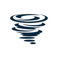 tornado logo symbool vector illustratie ontwerp foto