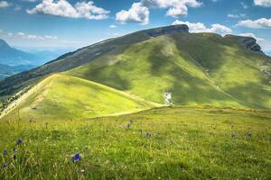 Pyreneeën bergen landschap - anisclo Ravijn in zomer. huesca, spanje foto