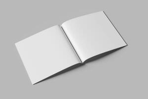 plein tijdschrift blanco mockup foto