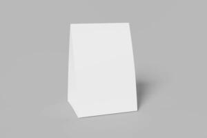 tafel tent blanco mockup foto