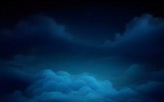 wolk en sterrenhemel nacht achtergrond ai gegenereerd foto