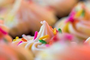 cupcakes topping close-up