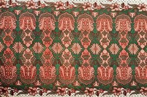 patroon voor traditionele kleding Maleisië omvat batik foto