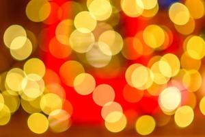 kerstmis defocus feestelijk ontwerp, onscherpe slingerlichten foto