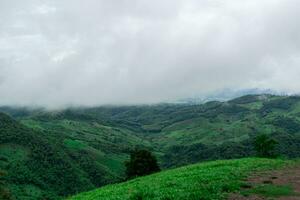 natuurlijk berg visie Aan doi veranderen, Chiang rai provincie, Thailand foto