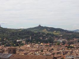 luchtfoto van bologna foto