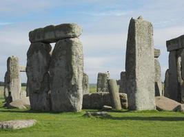 stonehenge-monument in amesbury foto