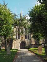 heilige drie-eenheidskerk in Stratford upon Avon foto