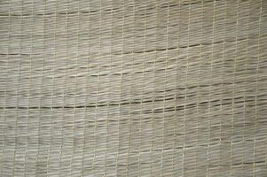 abstract achtergrond van bamboe weven structuur foto