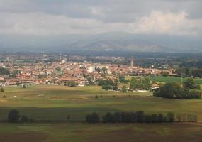 uitzicht op de stad san francesco al campo foto