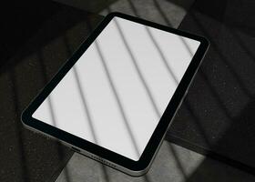 tablet apparaat mockup foto