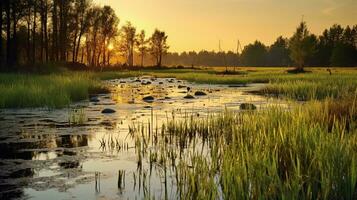 bewaren vitaal ecosystemen vieren wereld wetlands dag foto