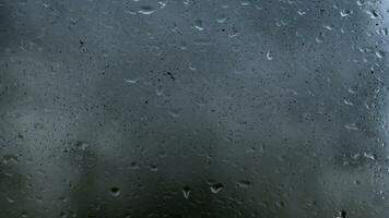 regen water druppels Aan glas foto