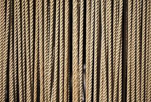 abstracte verbinding van touwlijnen foto
