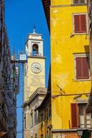 pisa city downtown skyline stadsgezicht in Italië foto
