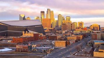 minneapolis city downtown skyline usa foto