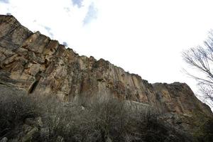 ihlara-vallei, cappadocië, voormalige nederzetting, turkije - cappadocië foto