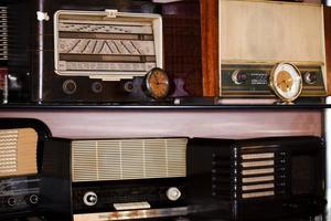 retro vintage oude radio nostalgie object foto