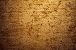 historische symbolen tekens alfabetten van het oude egypte foto