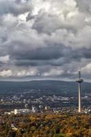 europese stadsgezicht algemene gebouwen in duitsland frankfurt foto