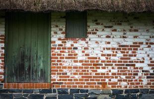 vintage oude duitse architectuur boerderij foto