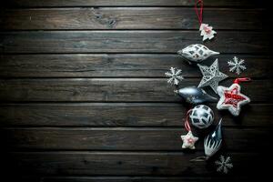 divers Kerstmis decoraties. foto