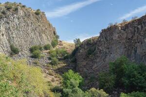 symfonie van stenen in Armenië foto