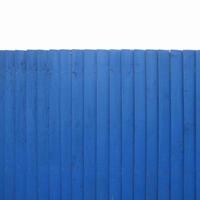 blauwe houten omheining foto