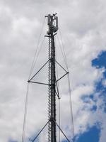 communicatie toren antennes foto