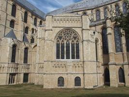 kathedraal in canterbury, verenigd koninkrijk foto