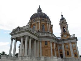 basilica di superga in turijn foto
