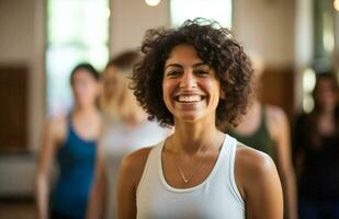 mediteren vrouw yoga Dames ontspanning foto